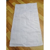 White Prayer Rug with Span Cotton Prayer Rug/ Span Prayer Rug/ White Prayer Rug/ with a Comfortable 