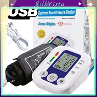 SilkVista Rechargeable Blood Pressure Monitor Digital Arm Type Original Accurate Large Display