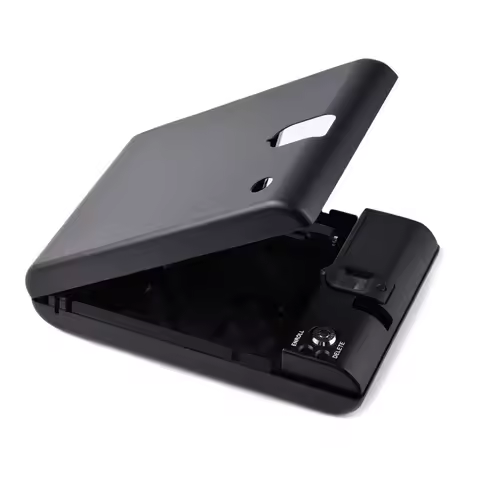 Fingerprint Safe Box Gun Safes Mini Solid Steel Security Gun Key Valuables Jewelry Box Security Keyb