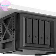 MyriadU Adjustable Under Table Protective Holder Computer Stand Bracket For Desktop PC NAS CPU Home 