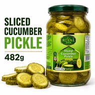 Royal Arm Pickle Cucumber Slice Halal Jeruk Gherkin Pickle Jeruk Timun Acar Halal