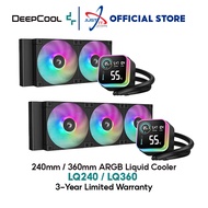 DEEPCOOL LQ240 / LQ360 240mm / 360 mm ARGB AIO LIQUID COOLER
