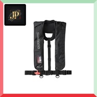 SHIMANO Inflatable Life Jacket VF-051K Black/Blue/Gray
