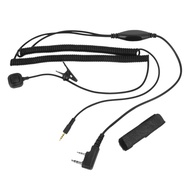 V3 V6 V8 V1098a V5s Bluetooth Helmet Headset Special Connecting Cable for Kenwood Baofeng UV-5R UV-82 GT-3 Two Way Radio
