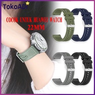 Huawei Watch GT4 46MM Strap Huawei Watch GT 4 46MM Silicone Braided Metal Lock Strap