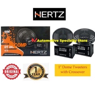 Hertz Dieci DT 24.3 Tweeter 80 Watts 24mm (0.9 inch) Hertz DT 24.3 - 1inch Dieci Series Dome Tweeter