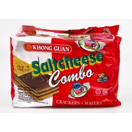 Khong Guan Saltcheese Combo contains 10 sachets 34g