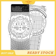 [CloudsMiles] E6b Flight Calculator Flight Computer Calculator Essential Flying Training Student Too