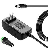 12 Volt 2A Power Adapter Supply12Volt 2000mA Universal AC Adapter AC 100-240V to DC 12V Power Supply