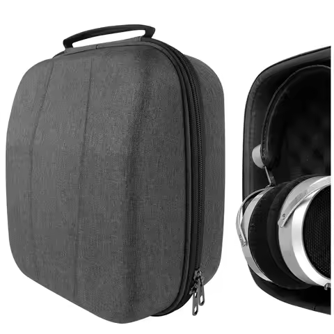 Geekria Headphone Case for HiFiMAN HE 6se, HE1000, Audeze Maxwell Headset, Protective Hard Shell Car