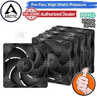 [CoolBlasterThai] ARCTIC P14 PRO PST BLACK (140 mm.) X5 Value Pack PC Fan Case ประกัน 6 ปี a สีดำ On