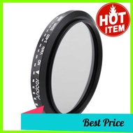 Ready Stock Malaysia Andoer 49mm 52mm 55mm 58mm 62mm 67mm 72 77 82  ND Fader Neutral Density Lens Fi