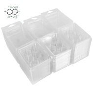 60 Pack Wax Melt Containers-6 Cavity Clear Empty Plastic Wax Melt Molds - Clamshells for Tarts Wax Melts.