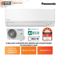 Panasonic X-Deluxe Inverter R32 Air Conditioner 2.0 HP Eco Mode 5 Star Aircond CS-XPU18XKH CSXPU18XKH Penghawa Dingin