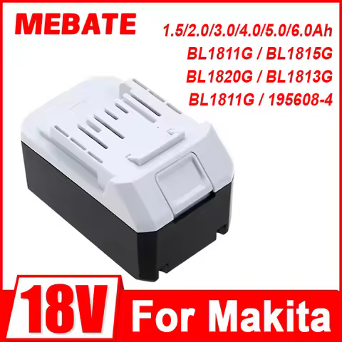 1.5/2.0/3.0/4.0/5.0/6.0Ah For Makita BL1813G Li-ion 18V Power Tools Battery BL1811G BL1815G BL1820G 