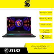 MSI Katana 15 B13VGK 1297 15.6 Inch FHD IPS 144Hz Gaming Laptop