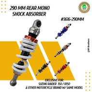3616 290mm Rear Mono Shock Absorber For Suzuki Raider 150/ R 150