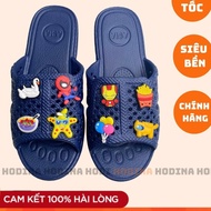 SALE - NAVY GREEN Honeycomb Slippers with Premium STICKER (random sticker)