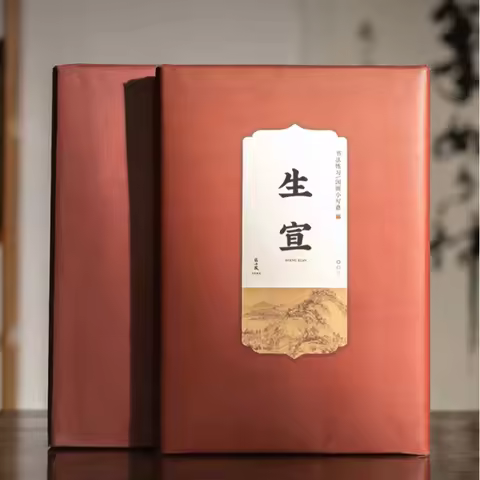 Chinese Calligraphy Painting Rice Paper Half Raw Xuan Paper Work Paper Art Creation Drawing Writing 