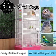 Large Bird Cage Chipmunks Chinchilla Cage Metal Steel Small Animals Cage Sangkar Burung