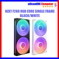 NZXT F280 RGB Core Single Frame Black / White