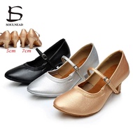 【Exclusive Online Deals】 Flamenco Shoes Women Latin Salsa Dance Shoes Girls Heels 5cm 7cm Modern Ballroom Dance Shoe Ladies Zapatos De Baile Mujer