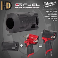 Milwaukee M12 Fuel Stubby Impact Wrench Protective Boot Casing 49-16-2554