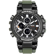 SMAEL Men Watch Digital Waterproof Clock Men Army Military Watches LED Men Wrist Watch Sport Watch M