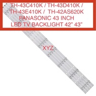 TH-43C410K / TH-43D410K / TH-43E410K /  TH-42AS620K PANASONIC 43 INCH LED TV BACKLIGHT 43”