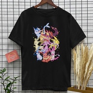 Eevee Evolution Funny T-Shirt Cute T-Shirt Eevee Lover Eevee Radiance Tee Anime