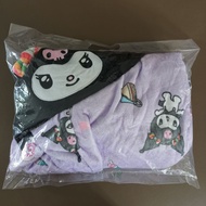 KUROMI Blanket Purple Hooded Blanket​ Authentic sanrio New Item Immediate Delivery
