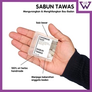 Sabun Tawas Mandi Cerah Bau Badan Whitening Soap Body Care Bath Soap Organic Skin Sabun Hilang Bau B