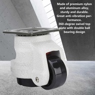 40F 60F 80F Rubber Foot Foot Level Adjustment Equipment Cart Caster Furniture Leveling Roller Master