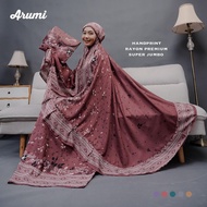 Super Jumbo Premium Rayon Mukena – Comfortable to Wear, Make Worship Super Jumbo Size: Front top: ± 