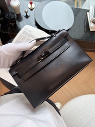 hermes mini kelly一代so black
