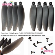 AHTY Remote Control Drone Parts, Plastic Universal Folding Propeller Blades, 58mm/66mm Black Quadcop