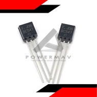 2pcs BC547B BC547 100MA 45V 0.1A NPN TO-92 Transistor Triode for pcb breadboard arduino uno