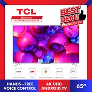 [F.ship + BRACKET] TCL 65" P715 4K UHD AI Smart Android TV 65P715 with Hands Free Voice Control