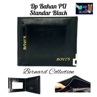 Dompet Pria Dompet Laki2 Dompet Bahan PU Premium Dompet Anak Cabut Dompet bovis Coklat / Brown