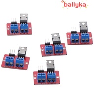 BALLYKA 5pcs Driver Module, IRF520 red MOSFET, irf520 mosfet Button Drive for Arduino MCU ARM Arduin