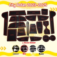 Honda Car Interior Slot Mat City Civic FC FE HRV 2013-2025 Car Slot Mat Pad