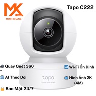 [Genuine] Tapo C222 – AI Wi-Fi Camera Home Security 4M Panning| Smart Tracking, 24/7 Security