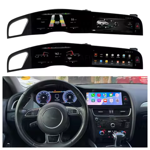 CarPlay Android Auto For Audi A4 A5 S4 S5 B8 2010-2016 GPS Navigation Auto Stereo Head Unit Multimed