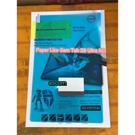 Paper Like Samsung Tab S8 Ultra | Tab S9 Ultra | Tab S10 Ultra | Tab S11 Ultra 5G 16.4" Compatible T