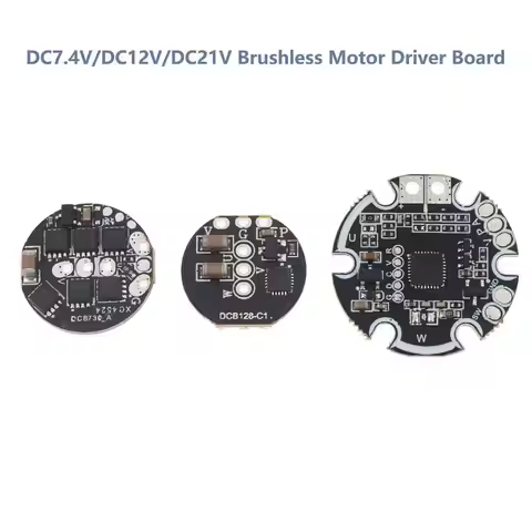 DC7.4V/DC12V/DC21V Brushless Motor Driver Board PWM Motor Speed Controller DC Brushless Motor Govern