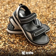 รองเท้าแตะชายหาด KITO สำหรับผู้ชาย รองเท้าแตะยางธรรมชาติ กันลื่น กันกลิ่น ป้องกันแบคทีเรีย รองเท้าแต