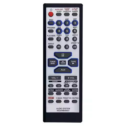 Compatible with Panasonic Audio SC-AK330 SC-AK333 SC-AK230 SA-AK230 SB-AK230 SA-AK333 remote control