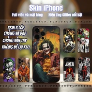 Joker Model Back full Border Skin Sticker For 16 pro max 15 pro max 14 pro max 13 pro max 12 pro max