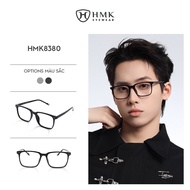 HMK Eyewear Square Plastic Glasses Frame Unisex Fashion Large Form High Cut - HMK8380