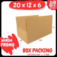 Cardboard 20x12x6 Packing Olshop Box 20x12x6 bottles A1 Box 20x12x6 Bottle box Packaging Box Zigma S